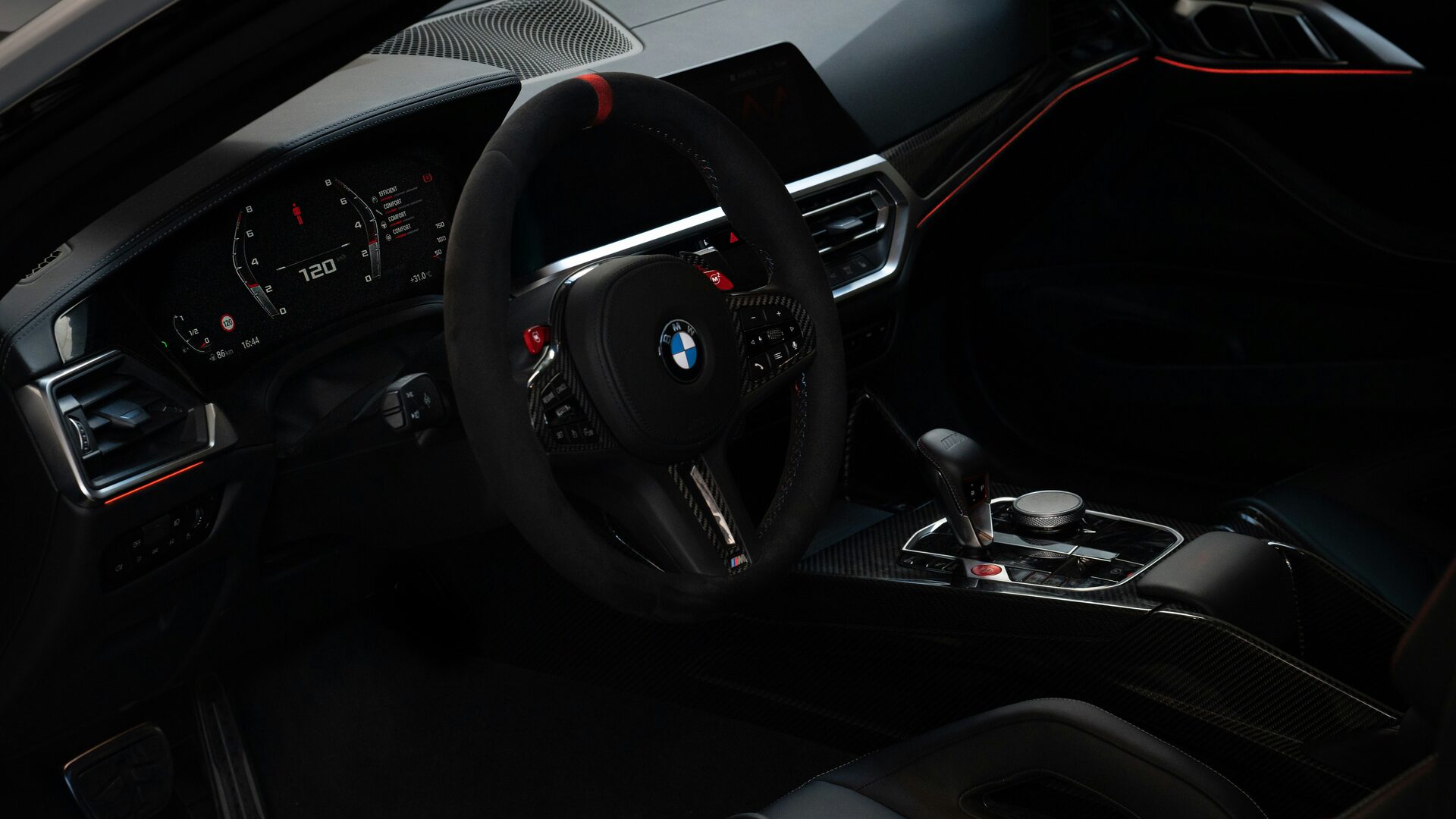 Puesto de conducción de un BMW M